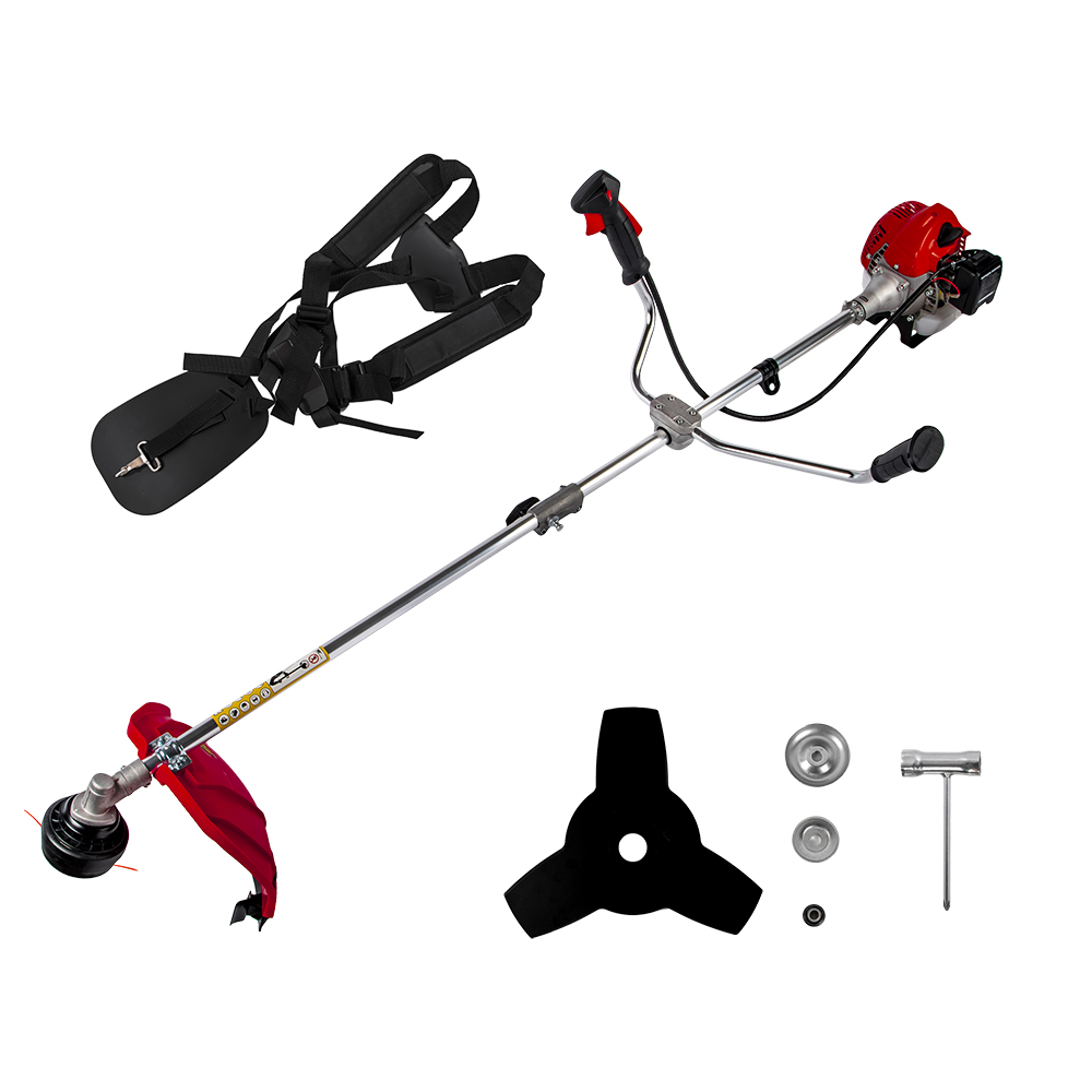 Триммер бензиновый DDE GB 26RD (1,1 кВт/1,5 л. c., 26 куб. см, руль, тр. головка+диск, 6,1 кг)(1,1 кВт/1,5 л. c., 26 куб. см, руль, тр. головка+диск, 6,1 кг)