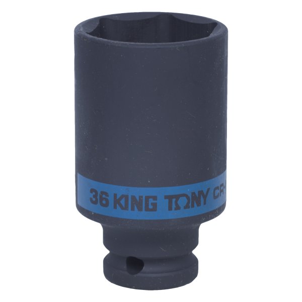 Головка торцевая ударная глубокая шестигранная 1/2", 36 мм KING TONY 443536M