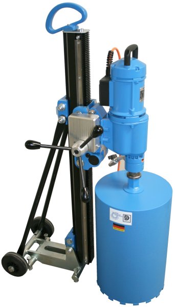 Алмазная сверлильная установка KERN XXL-K с мотором WEKA DK32