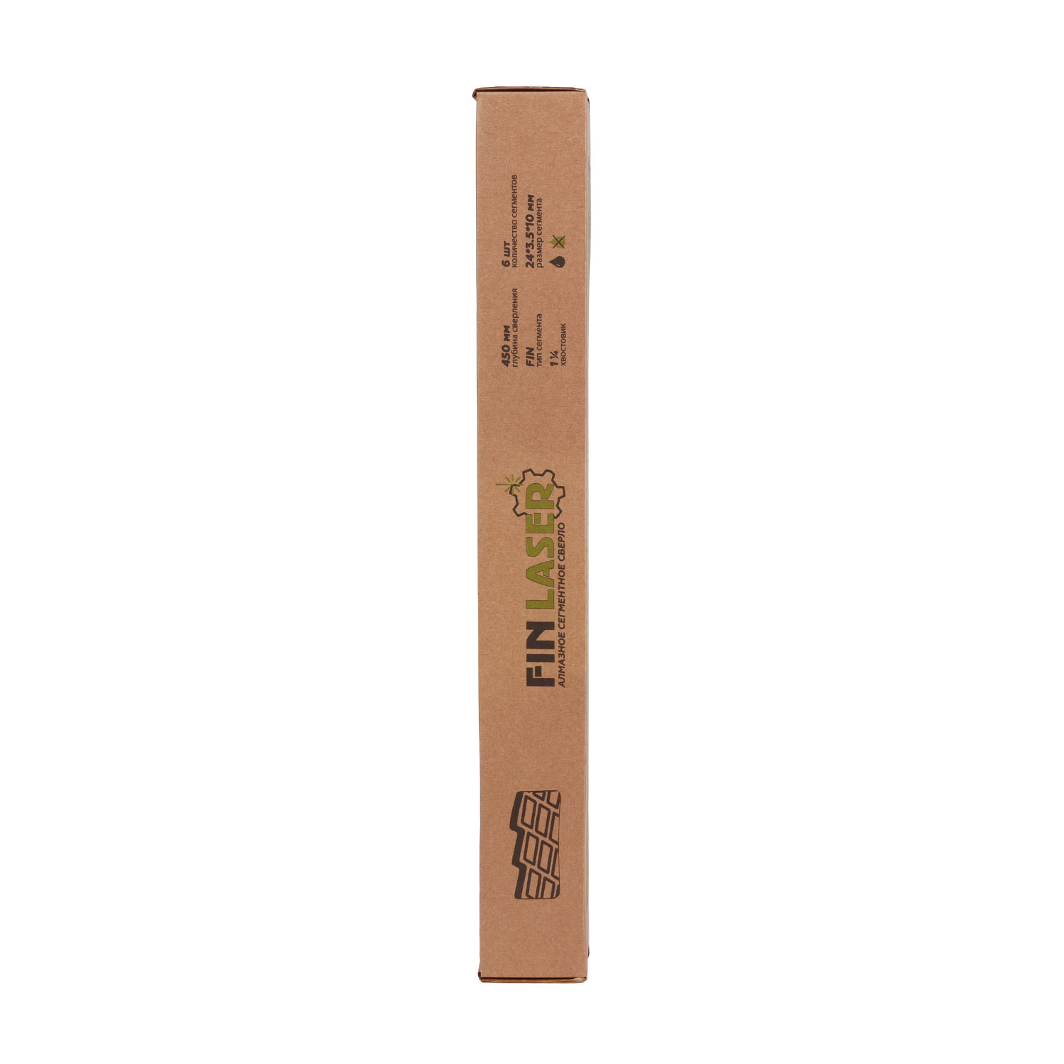 Алмазная коронка DIAMASTER FIN LASER по ж/бетону 62*3,5*450*5z (1 1/4) wet/dry