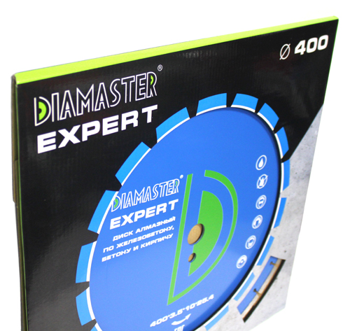 Диск сегментный DIAMASTER Expert 400*25,4*28z железобетон