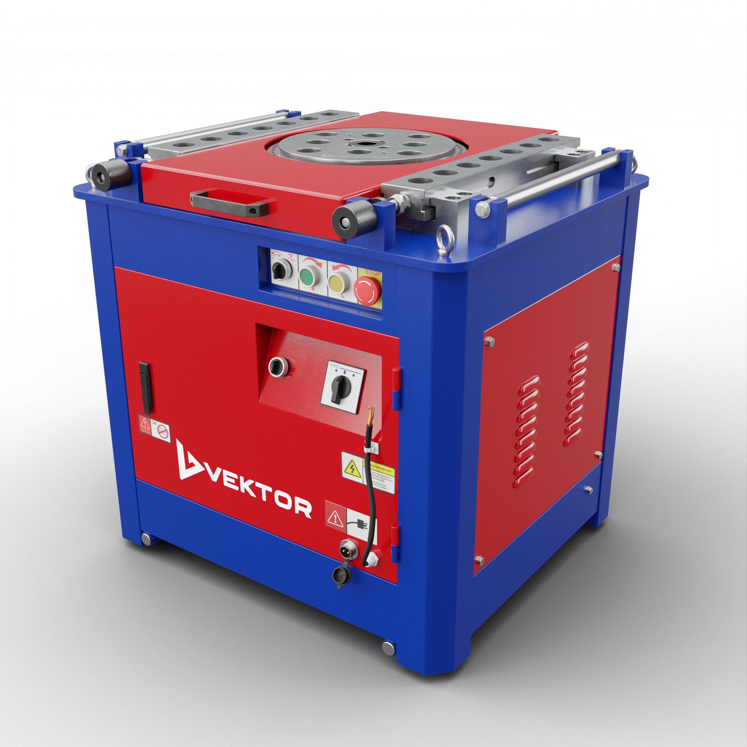 Станок для гибки арматуры Vektor GW52SA с доводчиком