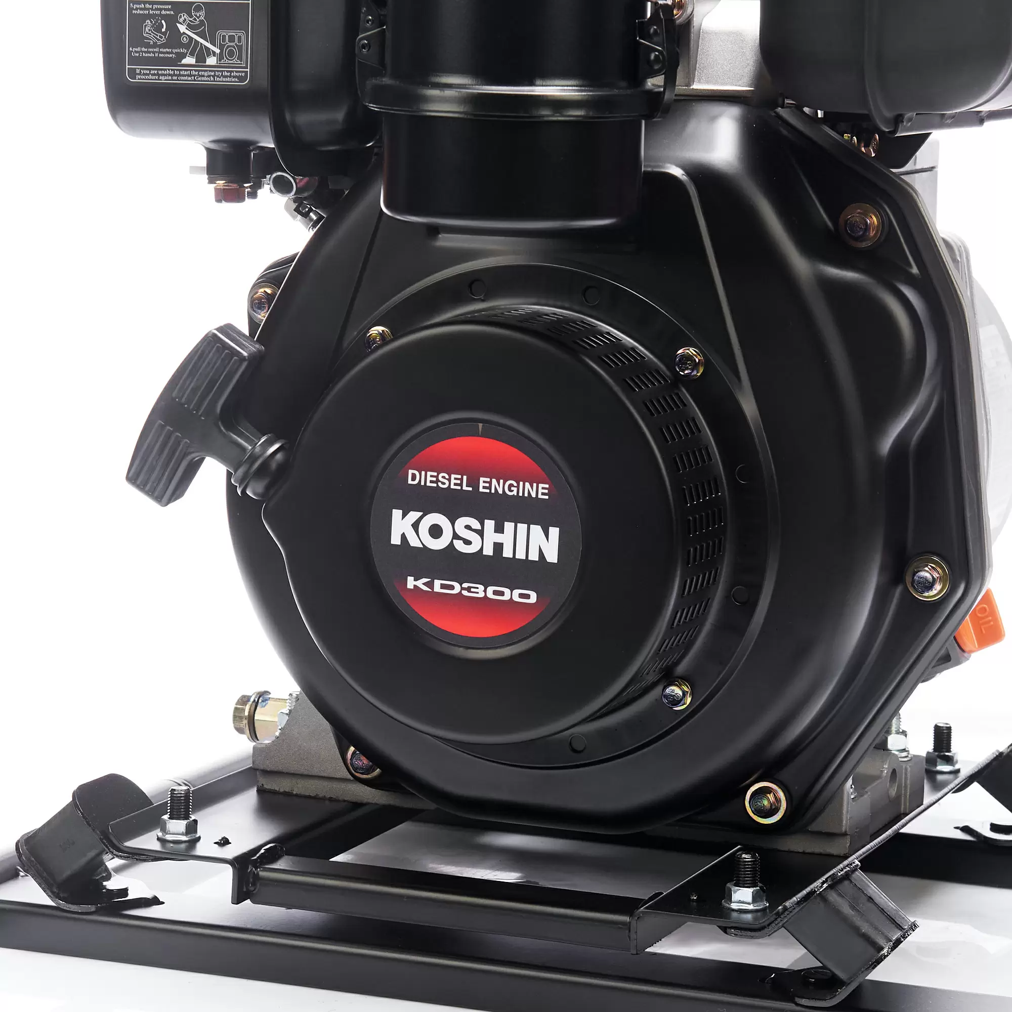 Дизельная мотопомпа для слабо загрязненных вод Koshin SEV-80D