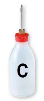 Пустой флакон ROMUS с соплом «C»