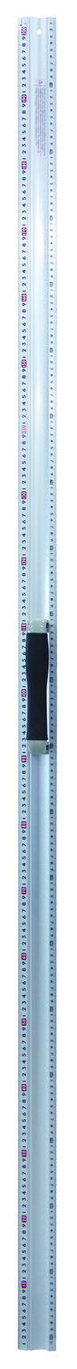 Алюминиевая линейка SHINWA 2м с рукояткой