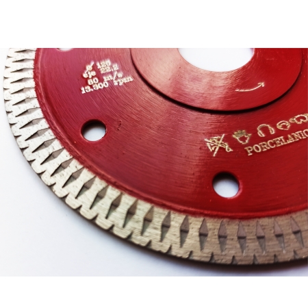 Диск алмазный Solga Diamant HARD MATERIALS 1,2 мм сплошной (гранит, керамогранит) 125x22,23 мм