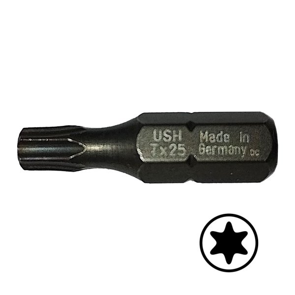 Бита T25 25 мм USH