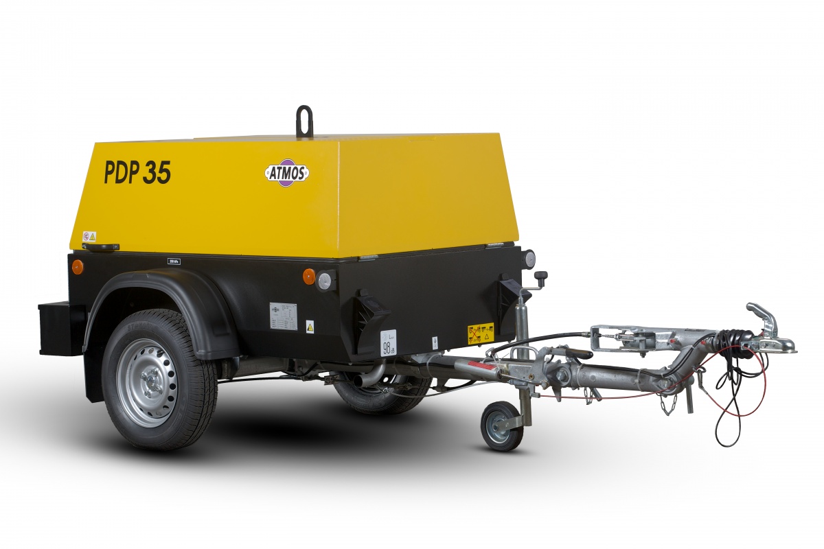 Передвижной компрессор PDP 35