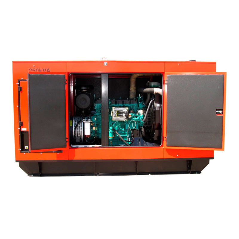 Дизельный генератор EUROPOWER EPS 250 TDE (1500 об/мин, шумозащитный кожух)