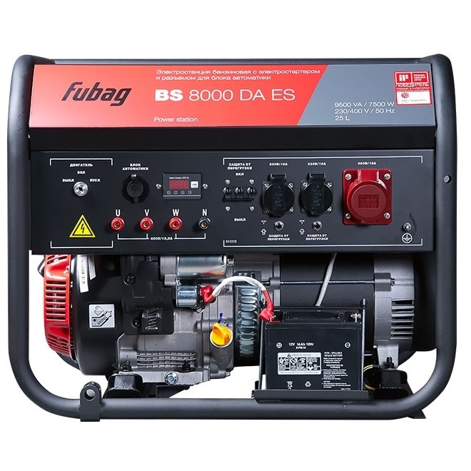 Электростанция бензиновая Fubag BS 8000 DA ES