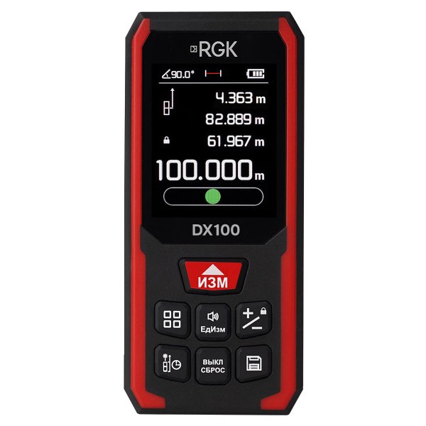 Лазерный дальномер RGK DX100