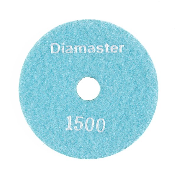 Алмазный гибкий шлифовальный круг (АГШК) DIAMASTER 100*2 №1500 бетон голубой
