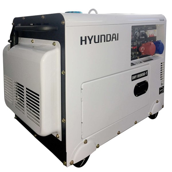 Дизельный генератор HYUNDAI DHY 8500SE-T