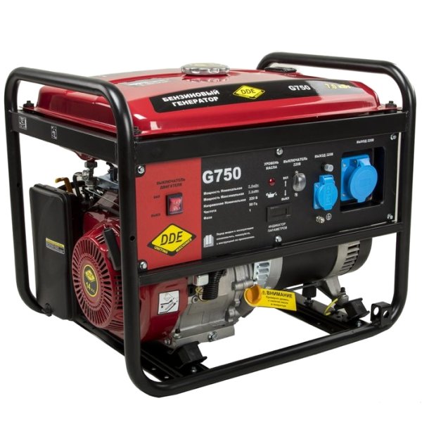Бензиновый генератор DDE G750