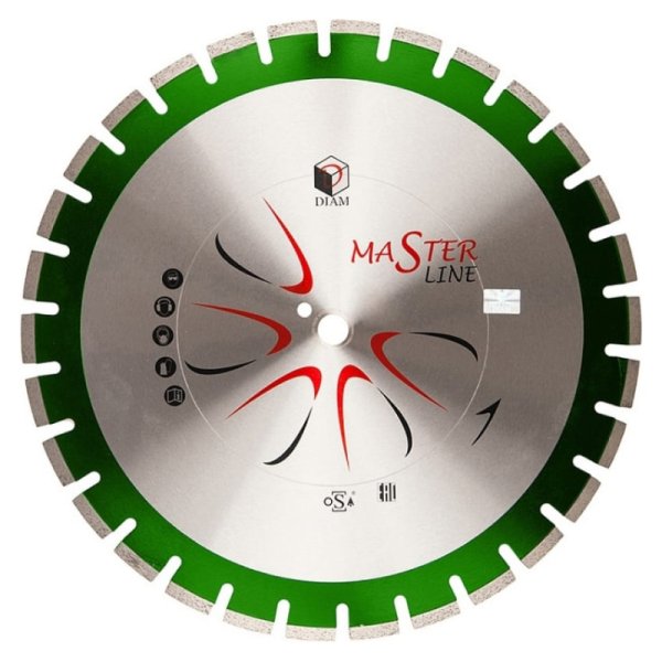 Алмазный круг DIAM Гранит Master Line 450x3,6x10x25,4/20