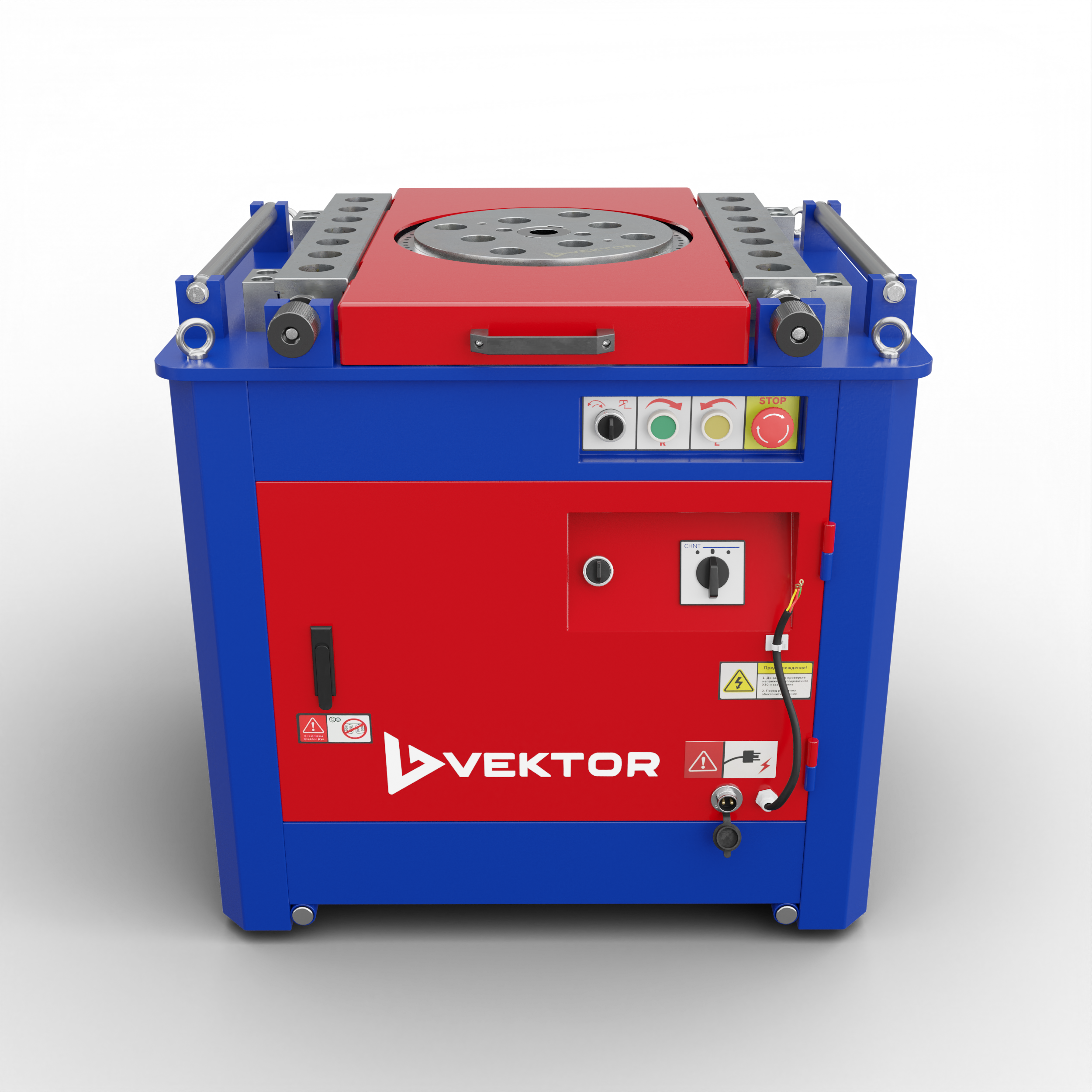 Станок для гибки арматуры Vektor GW52SA с доводчиком