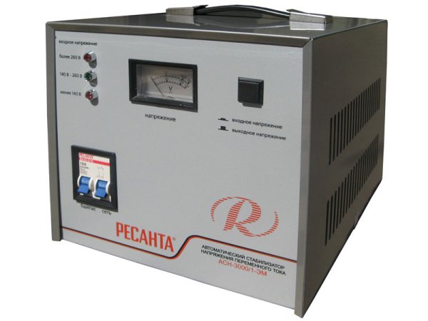 Стабилизатор напряжения АСН-3000/1-ЭМ