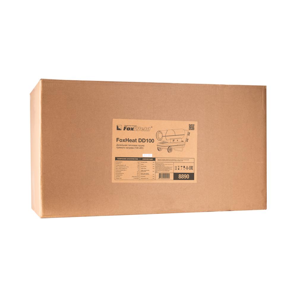 Дизельная тепловая пушка прямого нагрева FoxWeld FoxHeat DD 100 (100 кВт)