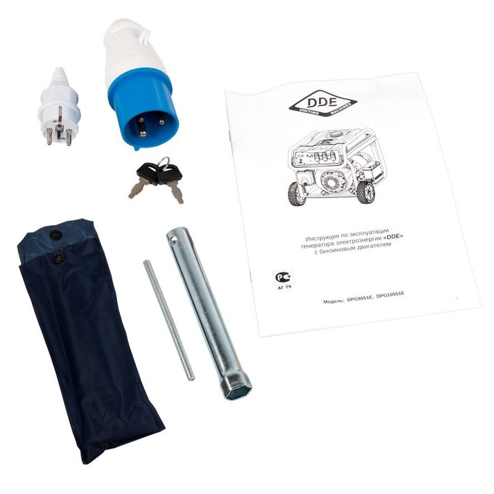Генератор бензиновый DDE DPG10551E