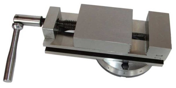 7200-0206-02 Тиски стальные поворотные с ручным приводом