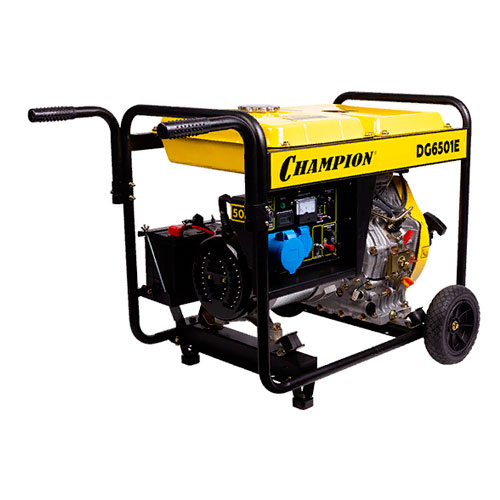 Дизель генератор Champion DG6501E 5 кВт