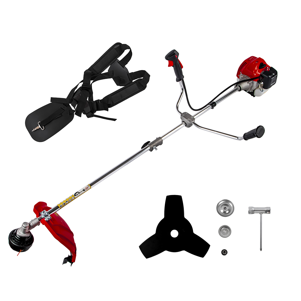 Триммер бензиновый DDE GB 33RD (1,3 кВт/1,8 л. с., 33 куб. см, руль, тр. головка+диск, 6,5 кг)(1,3 кВт/1,8 л. с., 33 куб. см, руль, тр. головка+диск, 6,5 кг)