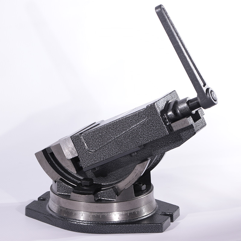 SS-100 откидные тиски с поворотным осн.