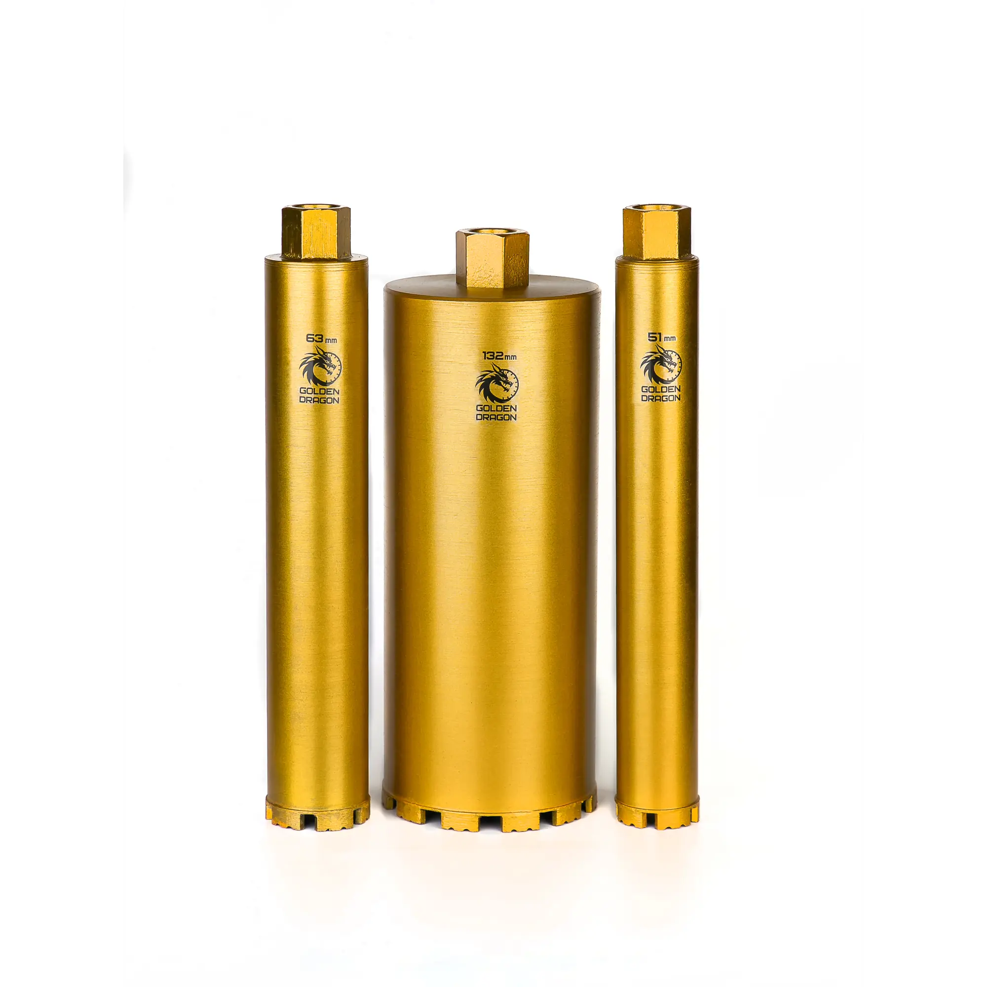 Коронка алмазная М22 120/350 по бетону Golden Dragon