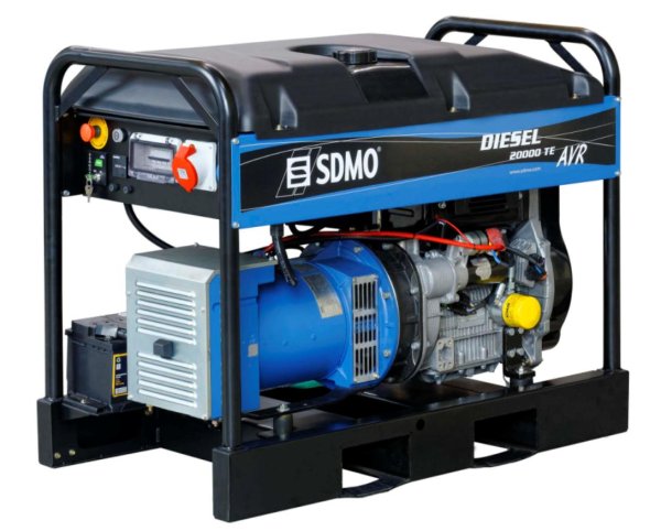 Генератор SDMO DIESEL 20000 TE XL AVR C