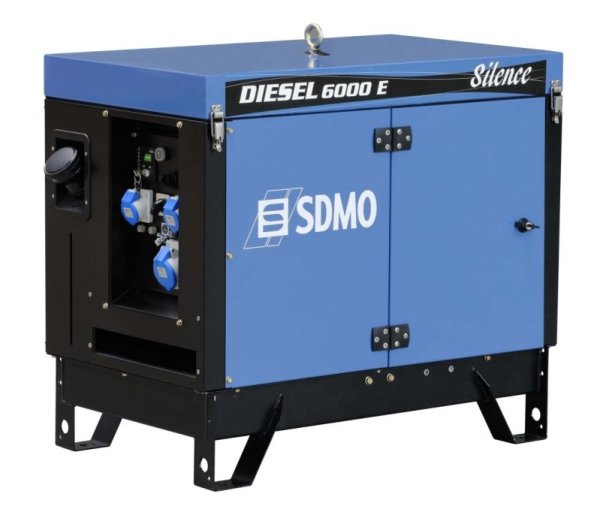 Генератор SDMO DIESEL 6000 E AVR SILENCE