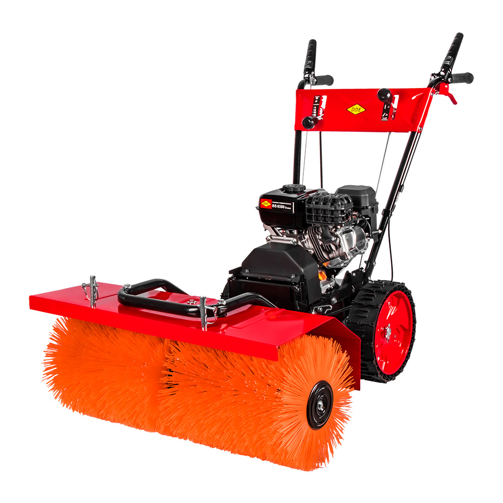 Машина подметальная DDE BS 6580 Combo (6,5 л.с., ширина 80 см, скор., +5/-2, колеса 13")(6,5 л.с., ширина 80 см, скор., +5/-2, колеса 13")