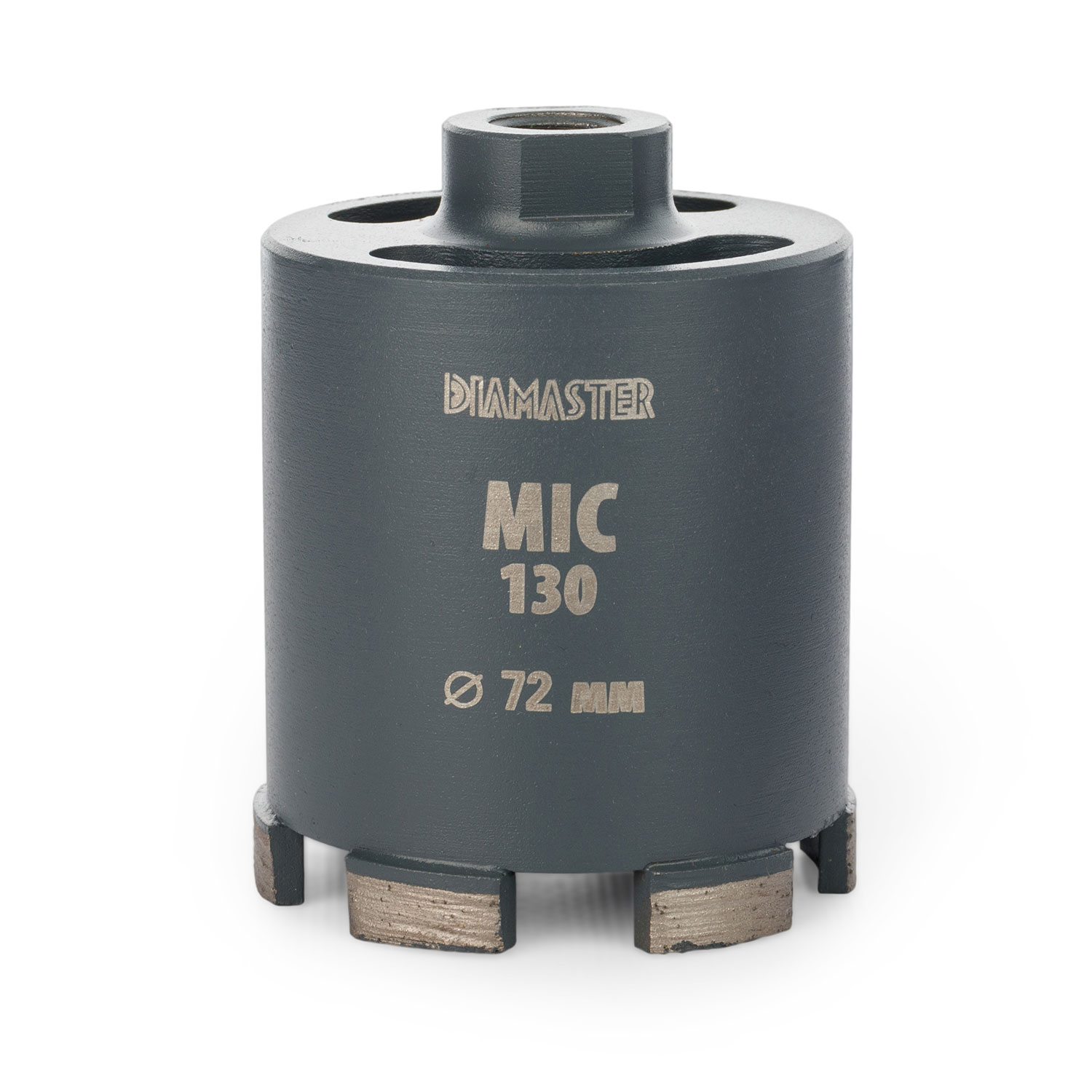 Алмазная коронка Diamaster MIC-130 по ж/бетону и кирпичу 72 мм (М16) dry Laser