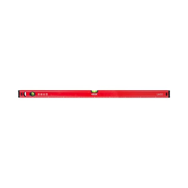 Пузырьковый строительный уровень с магнитом RGK U6100 1 м (100 см)