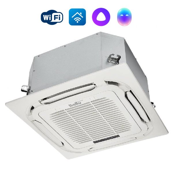 Комплект Ballu Machine BLCI_C-18HN8/EU_23Y (compact) инверторной сплит-системы, кассетного типа