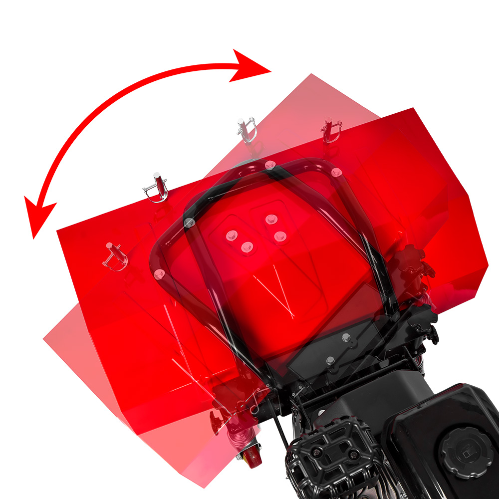 Машина подметальная DDE BS 6580 Combo (6,5 л.с., ширина 80 см, скор., +5/-2, колеса 13")(6,5 л.с., ширина 80 см, скор., +5/-2, колеса 13")