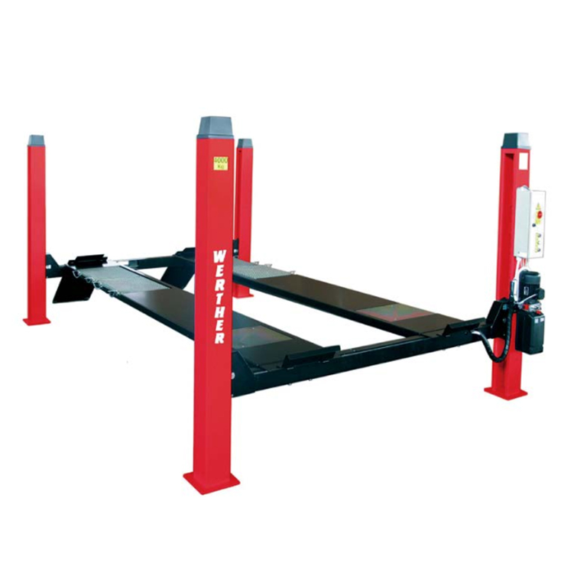 Подъемник четырехстоечный электрогидравлический 6 т Werther-Oma 460АT (сход-развал платформы)