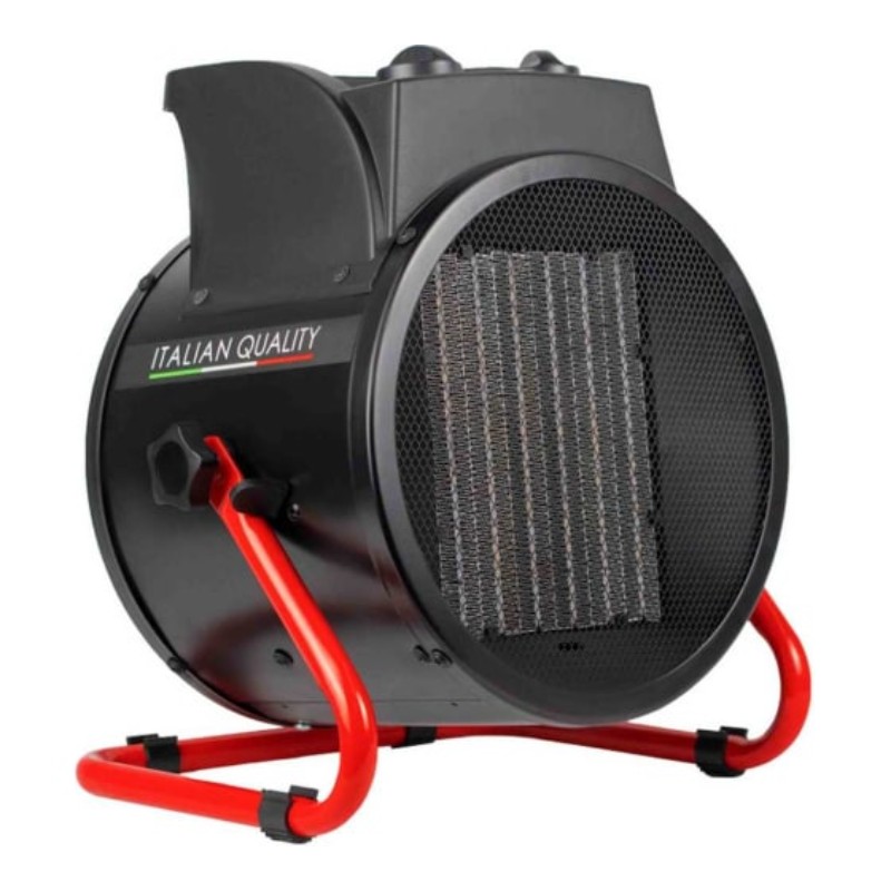 Электрический тепловентилятор Verton Air EH-5C ( 220В,40/3000/5000Вт,670куб.м) силовая вилка