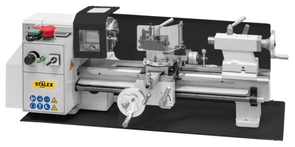 Станок настольный токарный Stalex D180х350, зона обработки 180х350 мм, 230В, 450 Вт, асинх. мотор