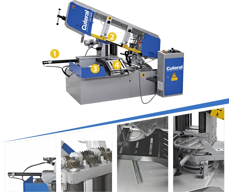 Станок ленточнопильный автоматический PAR 350 M CUTERAL