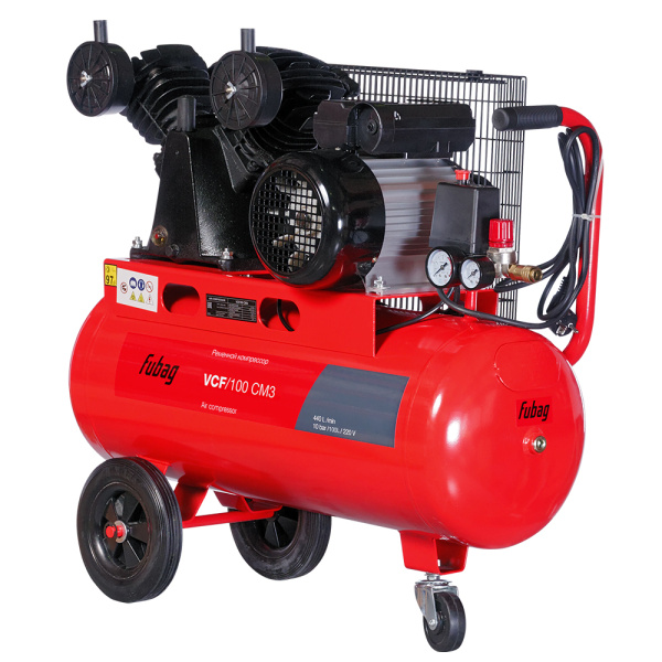 Компрессор Fubag VCF/50 СM3 (440л/мин 50л 10бар 2.2кВт 220В)