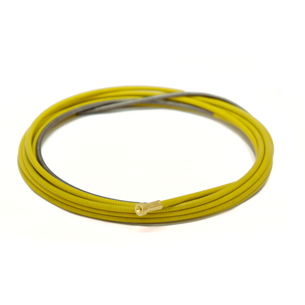 Изолированный стальной канал жёлтый Ø 1.2-1.6mm, 3m
