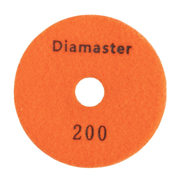 Алмазный гибкий шлифовальный круг (АГШК) DIAMASTER 100*10 №200 бетон