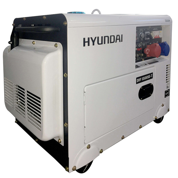 Дизельный генератор HYUNDAI DHY 8500SE-T