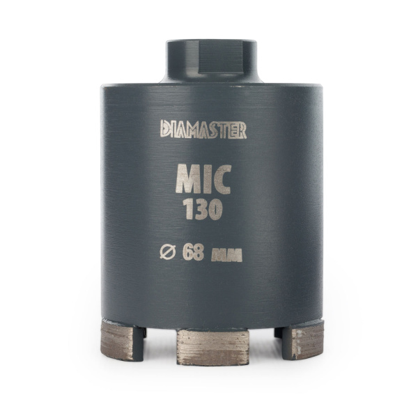 Алмазная коронка Diamaster MIC-130 по ж/бетону и кирпичу 68 мм (М16) dry Laser