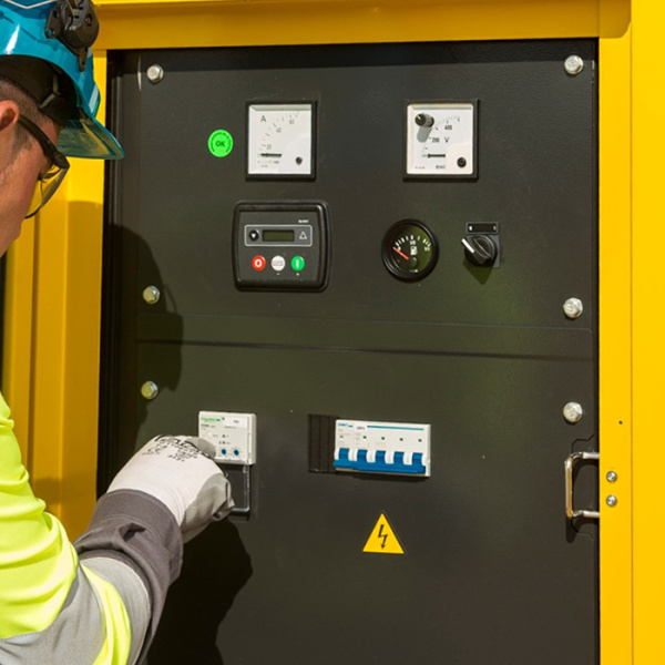 Дизельная электростанция Atlas Copco QES 40 в кожухе