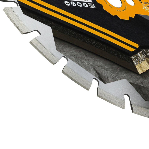 Алмазный сегментный диск Kronger 350x3,5/2,5x12x25,4-25 F4 Asphalt