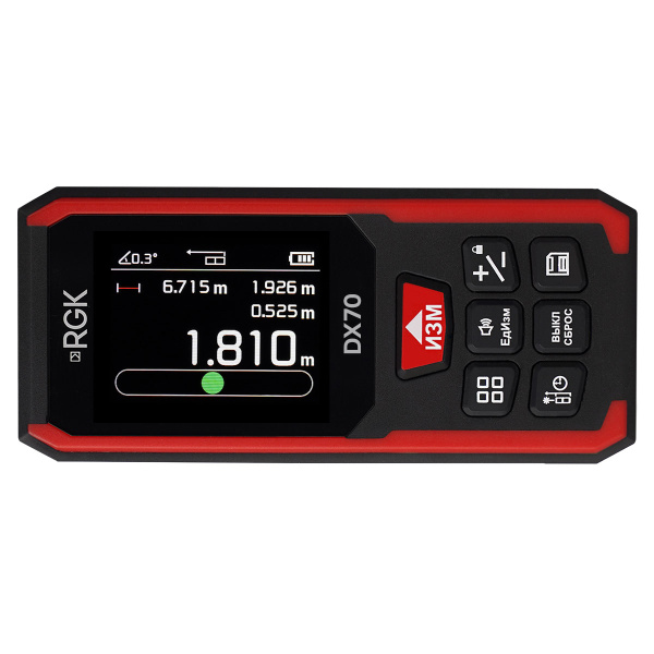Лазерный дальномер RGK DX70