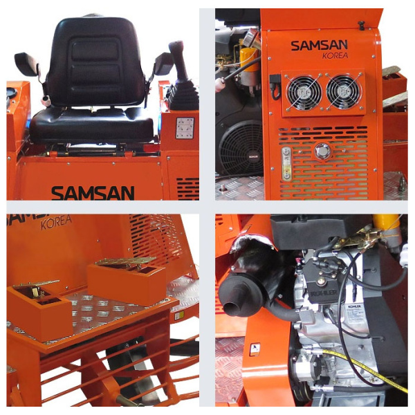 Двухроторная затирочная машина Samsan HPT 461