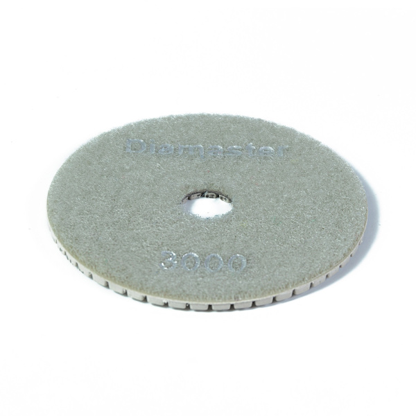 Алмазный гибкий шлифовальный круг (АГШК) DIAMASTER 100*2 №3000 бетон серый