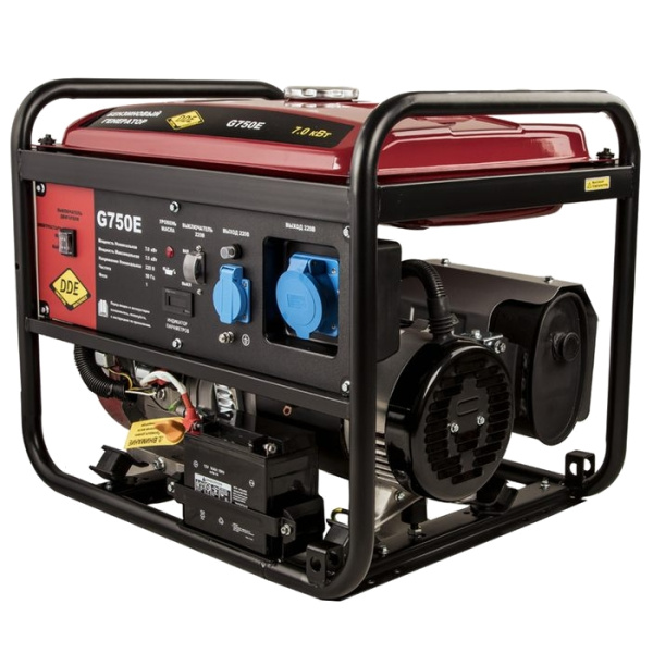 Бензиновый генератор DDE G750E